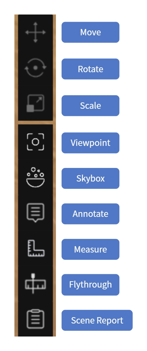 General Mode left toolbar
