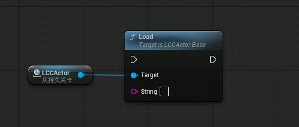 Load LCC data with the Blueprint Load node