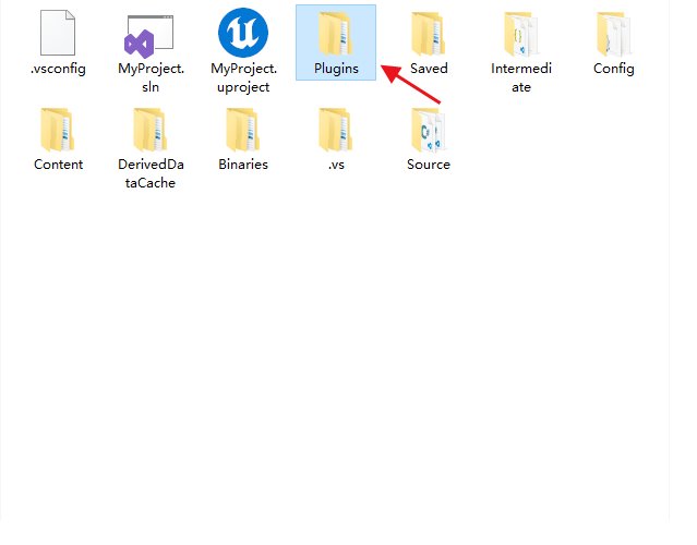 LCC4Unreal plugin in the project Plugins directory