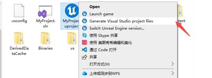 Regenerate the Visual Studio project files