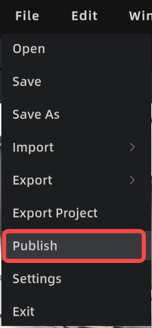 Accesso pubblicazione dall'editor
