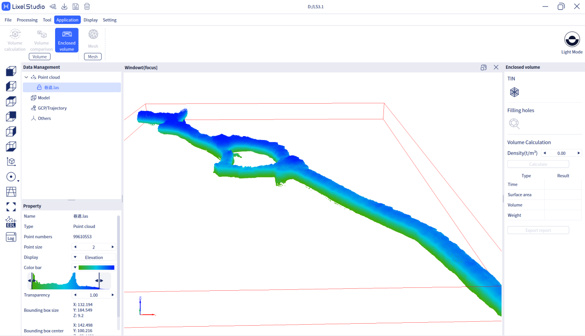 Enclosed volume interface