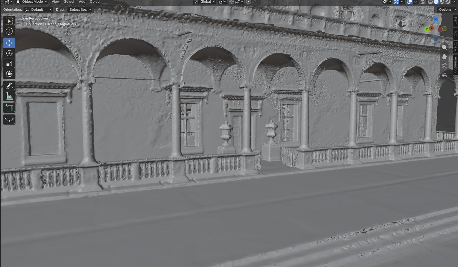 LixelStudio Mesh, Nahansicht