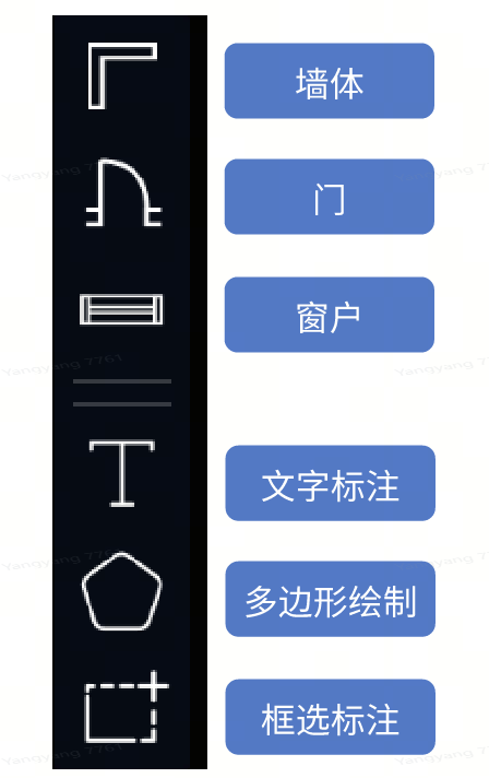 標繪工具欄