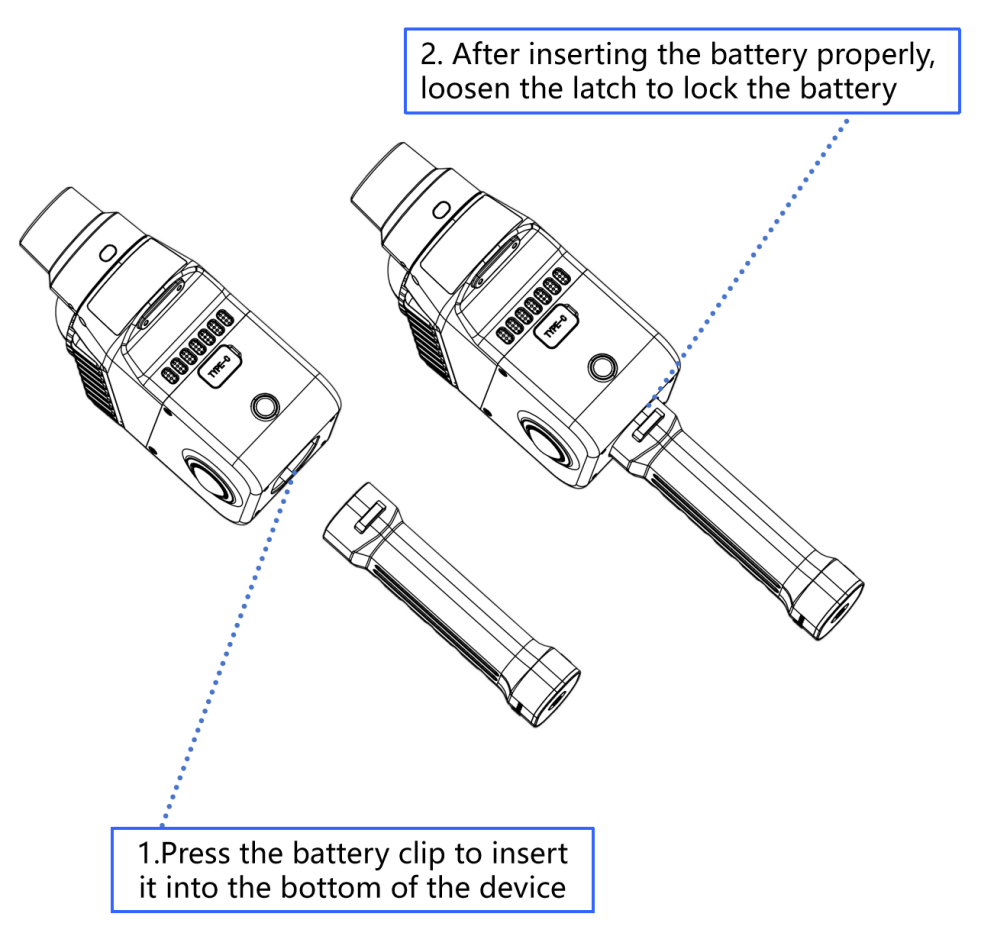 Battery installation