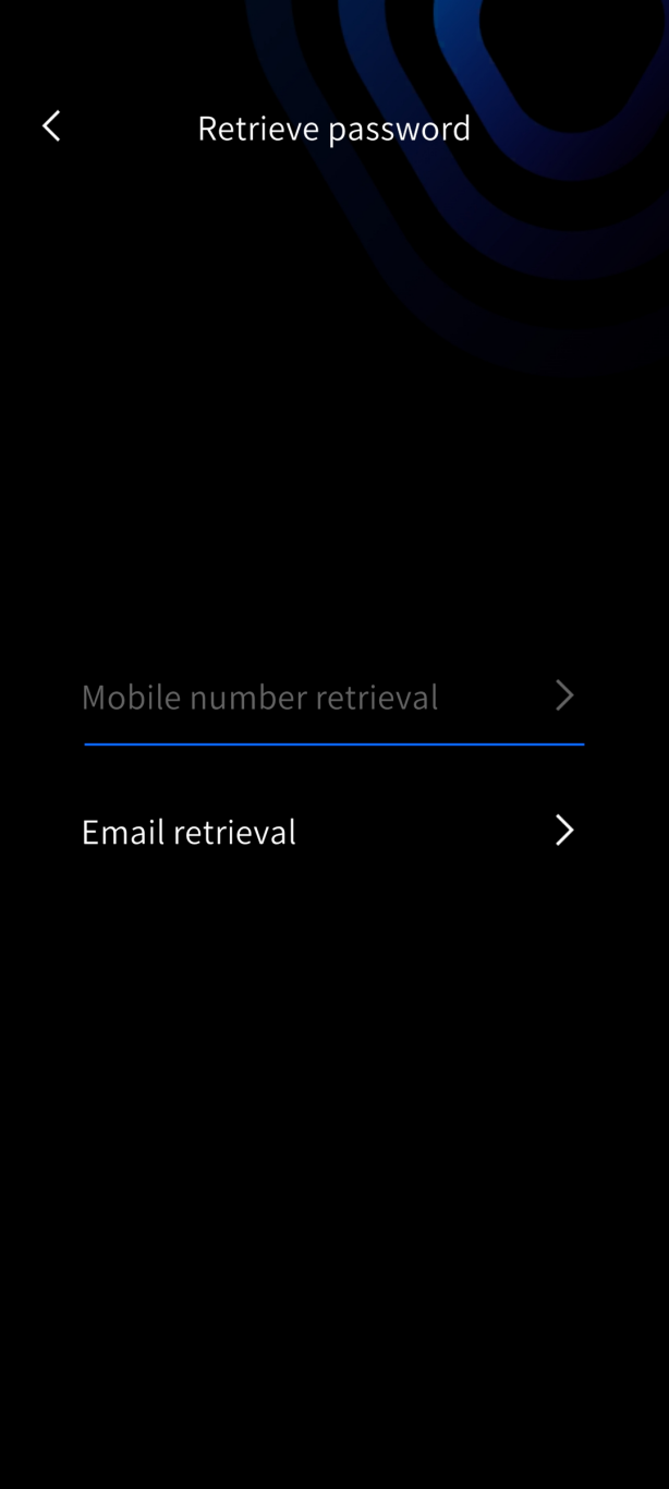 SMS code login