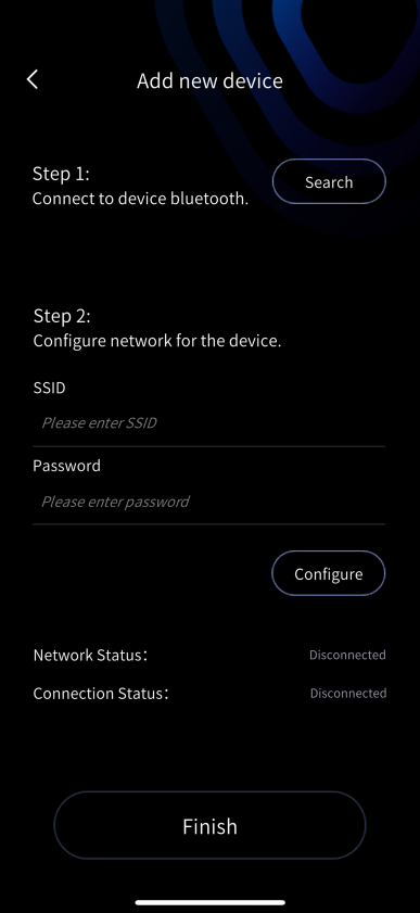 Follow the steps