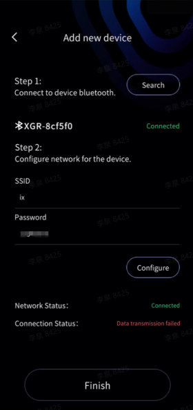 Tap Configure again