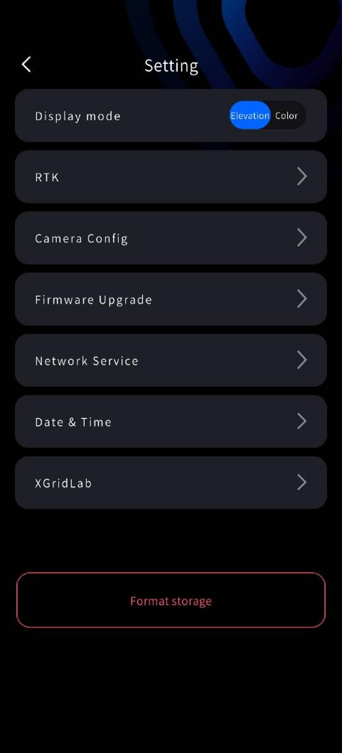 Time sync setting