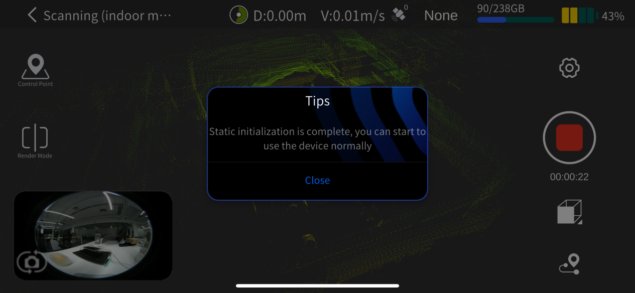 Initialization complete
