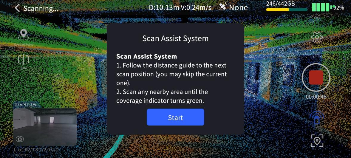 System started