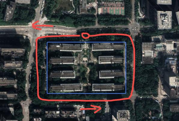 Not recommended route