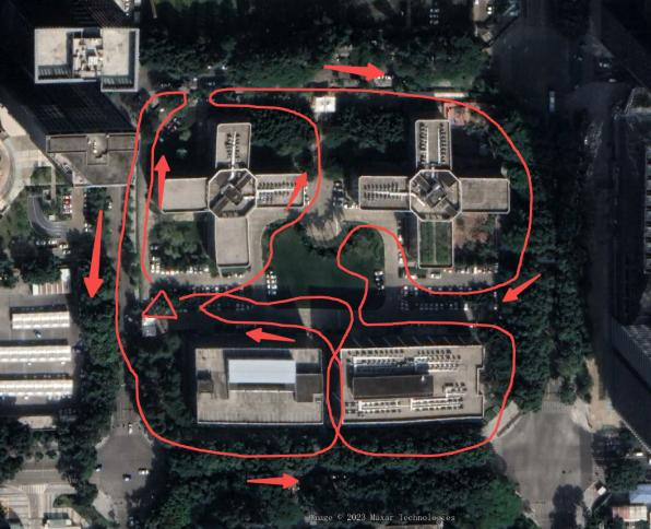 Recommended route