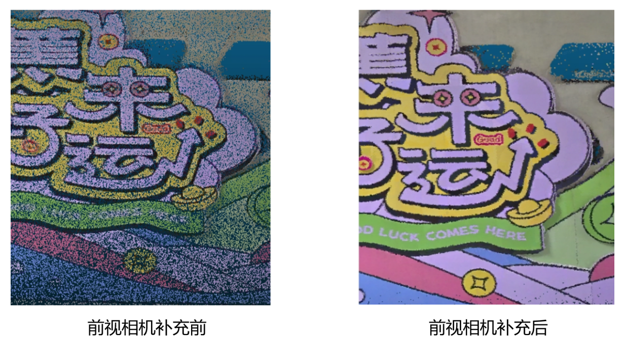 纹理丰富场景扫描