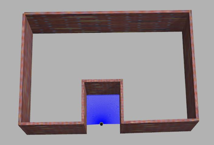 Enter narrow space