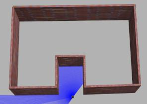 Correct: back out or exit sideways